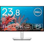 Dell U2422HE UltraSharp USB-C 24 Inch Full HD (1920x1080) Monitor, 60Hz, IPS, 5ms, 100% sRGB, 3x USB-C, 2x DisplayPort, HDMI, 4x USB, RJ45, 3 Yea