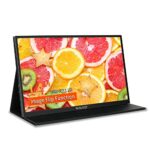 WIMAXIT 14 inch Portable Monitor, USB-C (Type-C) Computer Display with Image Flip Function Mini HDMI Dual Speakers,Full HD 1920 x 1080, 16:9 HDR