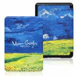 XYFCJK Case For Kindle Paperwhite 5-6.8Inch (11Th Gen) 2021 Van Gogh Classic Oil Painting, Signature Edition Kids Editio Pu Leather Cover, E-Read