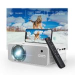 EZCast V3 Portable Movie Projector, 10600 lumens Multimedia Home Theater Video Projector, 1080P Full HD Supported, Compatible with HDMI, USB, Sma
