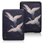 Smart Case For Kindle Paperwhite 10Th Generation 2018 - Pu Leather Protective Covers For Kindle Paperwhite Ebook Reader Case Kindle Accessory-Nig