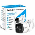 Tapo 2K Outdoor Security Camera, Motion Detection, IP66 Weatherproof, Built-in Siren, 2-way Audio, 3MP, Night Vision, Cloud &SD Card Storage, Wor