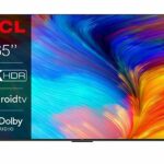 TCL 65P639K 65-inch 4K Smart TV, HDR, Ultra HD, Smart TV Powered by Android TV, Bezeless design (Freeview Play, Game Master, Dolby Audio, HDR 10