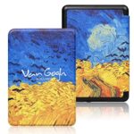 XYFCJK Case For Kindle Paperwhite 5-6.8Inch (11Th Gen) 2021 Van Gogh Classic Oil Painting, Signature Edition Kids Editio Pu Leather Cover, E-Read