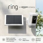 Introducing Ring Spotlight Cam Pro Solar by Amazon | 1080p HD Video with HDR, 3D Motion Detection, Bird's Eye View, LED Spotlights, DIY installat