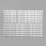 BLEMO 14pcs LED strip for 49PUS6551 49PUS6581 49PUS6401 49PUS6501 49PUH6101 49PUS6561 49PUS6501 49PUS7272 49PUS6262 LB49016 V1_00