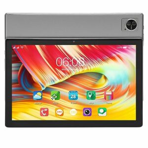 Airshi Tablet PC, 8GB 256GB 5G WIFI UK Plug 100-240V FHD Screen 7000mAh Battery 10.1 Inch Tablet Octa Core CPU for Daily Entertainment (UK Plug)