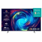 Hisense 65 Inch 144Hz QLED Gaming TV 65E7KQTUK PRO - 144Hz VRR, HDMI 2.1, Freesync Premium, Quantum Dot Colour, VIDAA U7, and Youtube, Freeview P