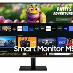 Samsung LS32CM500EUXXU 32" Full HD Smart Monitor with speakers - 1920x1080, USB, HDMI, Remote, Samsung Smart Hub for TV streaming and catch up ap