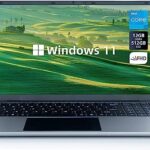 ANMESC 15.6'' Laptop Intel Celeron N5095 Quad-Core Processor 12GB DDR4 512GB SSD, Windows 11 Laptop up to 2.9Ghz, 1080P Screen Laptops with Long