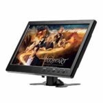 Podofo 10.1 Inch Mini Monitor Display Screen, HD TFT PC Screen Mini TV, with VGA/AVI/HDMI/BNC/USB Ports, PAL/NTSC Format, Gaming Screen, Backup C