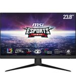 MSI G2422 24 Inch FHD Gaming Monitor - 1920 x 1080 IPS Panel, 170 Hz / 1ms, 102.58% sRGB Colour Gamut / FreeSync Premium- DP 1.2a, HDMI1.4b CEC