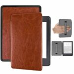 HHF Tab Accessories For Kindle 10th Generation 2019 6 inch E-reader, hand holder Cover Colorful shell Case for All - new Kindle (Color : Brown ha
