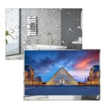 Soulaca 22inch Smart LED Mirror TV for Bathroom,1080P Waterpoof with Wi-Fi and Bluetooth, Integrated with Speaker, HYM22E-0BLS90005 2023 Model