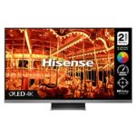 Hisense 65A9HTUK 65" OLED 4K 120Hz HDR 10+, Dolby Vision IQ Smart TV with 3.1.2 Channels, Sonic Screen, DTS Virtual X, Disney+, YouTube, Freeview