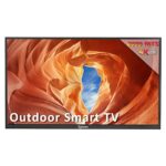 SYLVOX 55 inch Outdoor Smart TV 2000 nits Sun Readable, 4K Android Television IP55 Waterproof, Auto Brightness, Triple Tuner, Bluetooth, WiFi, 3