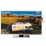 SYLVOX TV 12V 1080P LED Television | 48.25MHz‐863.25MHz Frequency Range | FM Radio Function | Crisp Visuals and Immersive Audio DVB-C/T2/S2 CI+|
