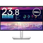 Dell U2422H UltraSharp 24 Inch Full HD (1920x1080) Monitor, 60Hz, IPS, 5ms, 100% sRGB, 2x USB-C, 2x DisplayPort, HDMI, 3x USB, 3 Year Warranty, S