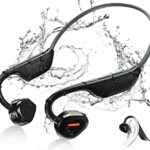 ANCwear Running Headphones with Native Voice Assistant, 27g Lightweight Wireless Bluetooth Headset with Mic, Sports Earphones for Running, Cyclin