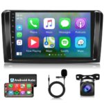 2G 32G Android Car Stereo for Mercedes Benz W164 X164 ML350 ML500 ML280 GL320 GL350 GL450 2005-2011 Apple Carplay, 9 Inch Touch Screen Car Radio