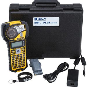 Brady BMP21-PLUS Portable Label Printer Kit, 203 dpi