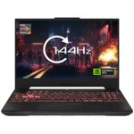 MESH Computers ASUS TUF Gaming A15 FA507NV Gaming Laptop (AMD Ryzen 7 7735HS, 16GB DDR5 RAM, 1TB SSD, NVIDIA GeForce RTX 4060, 15.6" FHD, Windows