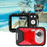 GDC8026 Waterproof Digital Camera/ 8x Digital Zoom/ 21 MP/ 1080P FHD/ 2.8” TFT LCD Screen/Underwater Camera for Beginners/Kids/Children/Teenagers