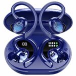 Rulefiss Wireless Earbuds, Wireless Headphones with HD Mic Bluetooth 5.3 Headphones Stereo Noise Cancelling Earbuds 48H Sports Wireless Earphones