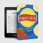 LucklyingBao Slimshell Case For 6" Kindle Paperwhite 10Th Generation 2018 Release - Pu Leather Covers For Kindle Paperwhite E-Reader Accessory-Ye