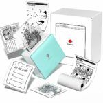 Phomemo Pocket Printer M02 Mini Sticker Printer, Thermal Instant Photo Printer, Small Bluetooth Wireless Picture Printer, Portable Phone Printer