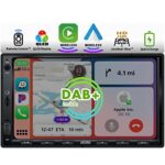 ATOTO F7XE Double DIN Car Stereo Receiver -7" touchscreen DAB+/DAB Radio with Bluetooth, Wireless CarPlay & Wireless Android Auto, Mirror Link, H