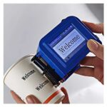 Mini Handheld Color Inkjet Printer Customized QR Code Intelligent Inkjet Printer Plastic Glasses