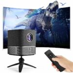 Projector, PaNt 5G WiFi 1080P 4K Projector 300 ANSI DLP Portable TV Projector Support Manual Correction Multimedia Home Theater Bluetooth Project