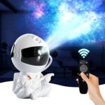 Astronaut Galaxy Star Projector Starry Night Light, Astronaut Star Projector with Nebula, Remote Control, 360° Rotation, USB Powered, Ceiling Pro