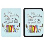 UBBVPKY Ebook Reader Covers - Kindle Printing Case All Paperwhite Generations Prior To 2018 And Kindle (10Th Gen) 2019, Anti Drop Smart Cover Wit