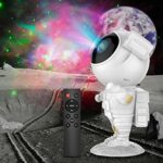 Astronaut Light Projector, Astronaut Galaxy Star Projector, Starry Night Light Projector with Nebula,Timer and Remote Control, Bedroom and Ceilin