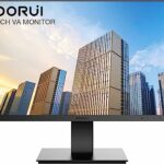 KOORUI 27 Inch FHD Monitor, Computer Monitor(1080P, 75HZ, HDMI+VGA, 99% SRGB, 5ms Response, Eye Care) Virtually Borderless Design Display Monitor