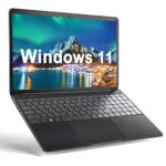 SGIN Windows 11Laptop with 8GB RAM 256GB SSD,15.6 Inch HD 1366x768 Display Laptop,Computer with Intel Celeron Quad-Core processor,Bluetooth 4.2,