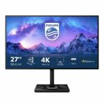 PHILIPS 279C9-27 Inch 4K Monitor, 60Hz, 5ms, IPS, USB-C Dock, HDR400, AMD FreeSync, Height adjust, Speakers (3840 x 2160, 400 cd/m², HDMI/DP/USB-
