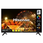Hisense 32A4EGTUK (32 Inch) HD Smart TV, with Natural Colour Enhancer, DTS Virtual X, VIDAA U5 OS, Youtube, Netflix, Disney +, Freeview Play and