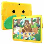 Générique Children's Tablet 7 Inches, Quad Core, WiFi, HD Screen, Yellow
