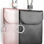 Teskyer 2 Pack Faraday Pouch for Car Keys Signal Blocker Pouch, Rfid Key Pouch for Car Key