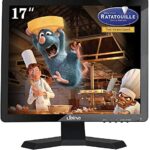 Upinva 17 inch HDMI monitor CCTV LCD display multifunction BNC/VGA/AV/USB input 1280x1024 full HD surveillance camera PC mobile office gaming mon