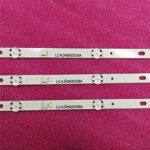 Jxjamp LED Backlight strip(3) for LG 43UJ635V 43UJ675V 43UK6300PLB 43UJ651V 43UJ634V 43UJ630V 43UJ561V 43UJ655V LC43490059A LC43490058A (Color :