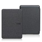 XYFCJK Fabric Cover For Kindle Paperwhite 5-6.8Inch (11Th Gen) 2021 Solid Color Business Case, Signature Edition Kids Editio Pu Leather Cover, E-