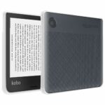 TUDIA SKN Designed for Kobo Libra 2 Case 7" Cover, [Reinforced Corners] Shockproof Slim Anti-Yellowing Silicone Gel Clear Back Lightweight Matte