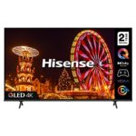 Hisense 65E77HQTUK QLED Gaming Series 65-inch 4K UHD Dolby Vision HDR Smart TV with YouTube, Netflix,Disney + Freeview Play and Alexa Built-in, B