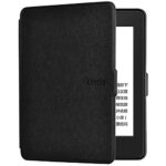 XYFCJK Anti-Drop Case For Kindle - Paperwhite 123 (6Th 7Th Gen) 2013 2015 Smart Cover, Slimshell Pu Leather Waterproof Business Case For Dp75Sd,