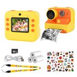 Kids Camera for Girls Boys,2.0 Inch 1080P HD Screen,Kids Instant Print Camera with 3 Rolls of Printing Paper and 32G SD Card,Kids Digital Camera