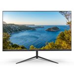 HTNZIRL 23.8 Inch Computer Monitor Built in Speakers PC monitor IPS Panel 75Hz HDMI Monitor FHD 1920x1080 3ms Framless HDMI VGA Thin Bezel PC Mon